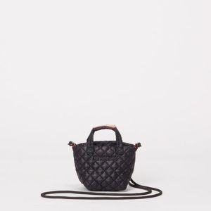 MZ Wallace Black Tiny metro tote bag NWT